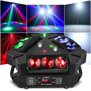 RG 241 LED 9 EYE WHIRLWING M HEAD