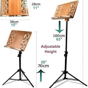 Music stand wooden