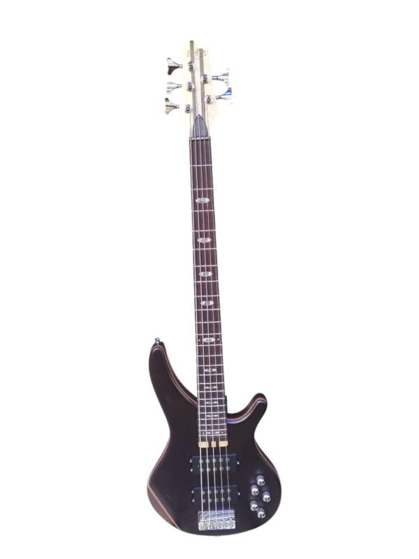 CHRISTIAN HERITAGE BASS GUITAR ACTIVE 5 STRINGS BROWN